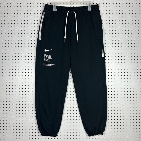 Nike Memphis Tigers Large Sweatpants Black Basketball Team Issued Penny Hardaway - Picture 1 of 6